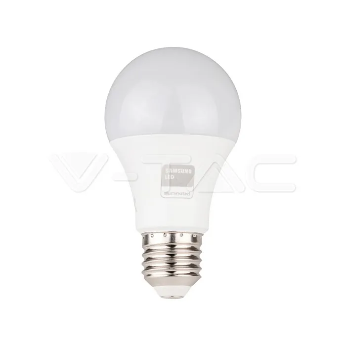 V-TAC VT-2120044 LED Крушка SAMSUNG Чип 12W E27 A60 Димираща 3000K