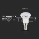 V-TAC VT-21210 LED Крушка SAMSUNG ЧИП 3W E14 R39 3000K