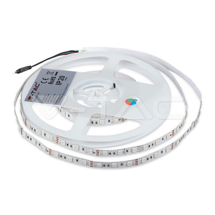 V-TAC VT-212558 LED Strip RGB Set Light Kit W/Remote 12v IP20