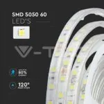 V-TAC VT-212563 LED Лента 5050 60/1 24V IP65 4000K