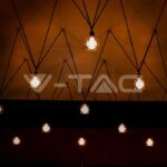 V-TAC VT-214305 LED Крушка 6W Филамент E27 G95 3000K