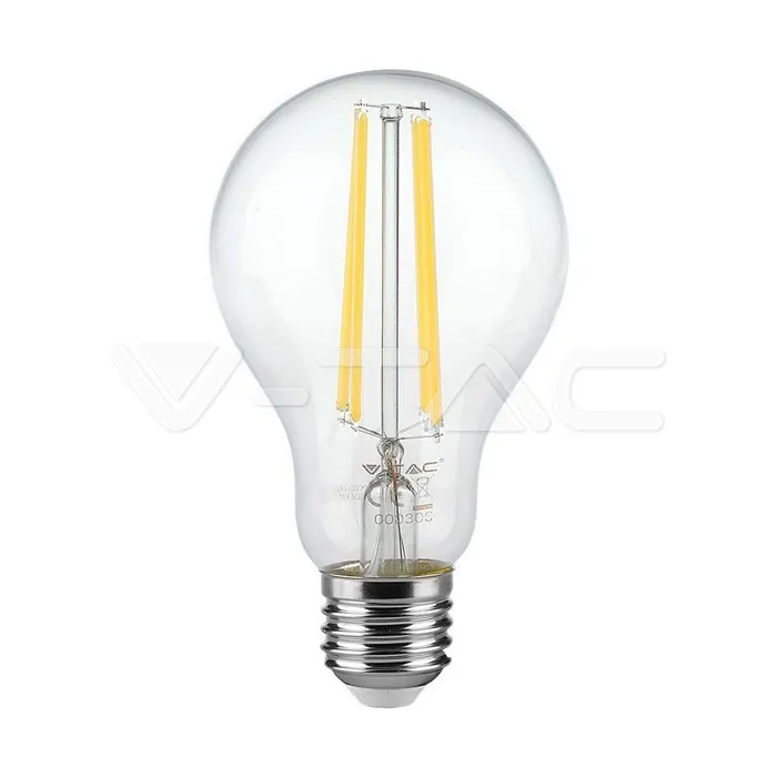 V-TAC VT-217458 LED Крушка 12W Филамент E27 A60 3000К