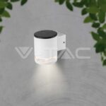 V-TAC VT-23013 1W LED Соларна Стенна Лампа SMD Бяло Тяло IP44 3000K