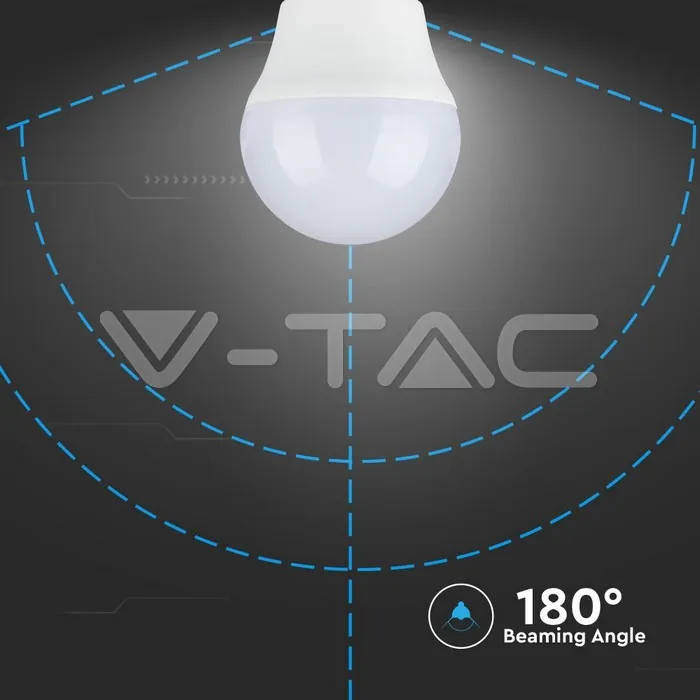 V-TAC VT-263 LED Крушка SAMSUNG Чип 4.5W E27 A++ G45 6400K