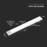 V-TAC VT-2962 2W LED Лампа за Гардероб/Шкаф Сребърно Тяло 4000К IP20