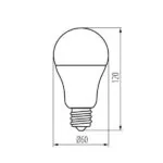 Kanlux 31206 ЛЕД Лампа A60 LED E27 220V 13W 3000K