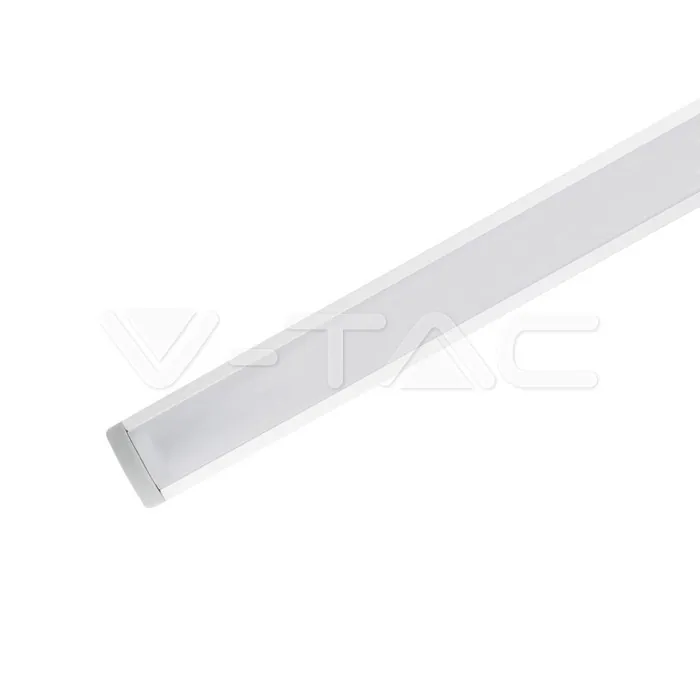 V-TAC VT-3372 Монтажен Kит С Дифузер За LED Лента Алуминиев Мат 2000 x 30 x 20mm