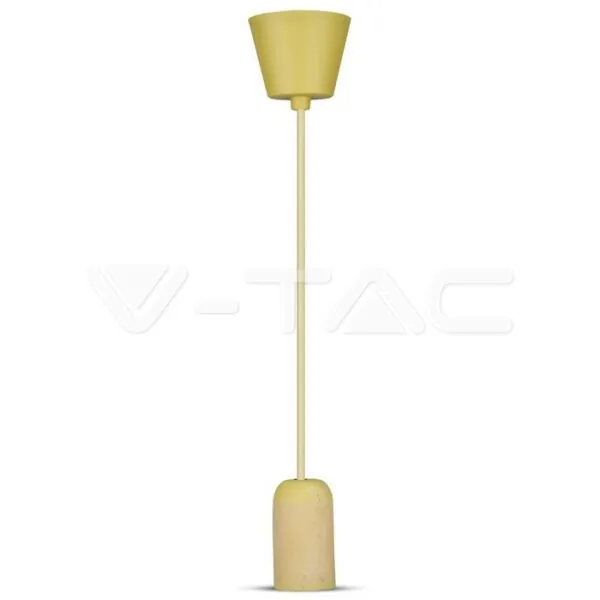 V-TAC VT-3745 Бетонен Пендел Светло Жълт