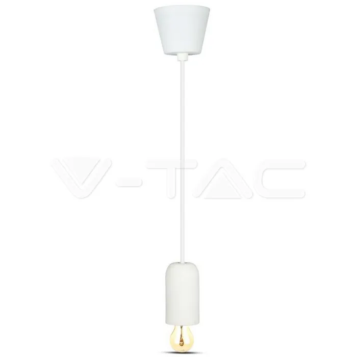 V-TAC VT-3746 Бетонен Пендел Светло Бял