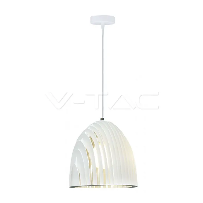 V-TAC VT-3952 Пендел Конус Призма Бял 250 х 255