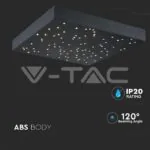 V-TAC VT-40291 8W LED Звездно Пано Смяна на Цвета Черно Тяло