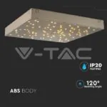 V-TAC VT-40301 8W LED Звездно Пано Смяна на Цвета Златно Тяло