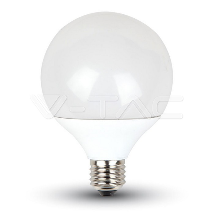 V-TAC VT-4278 LED Крушка 10W E27 G95 Глобус Бяла Светлина