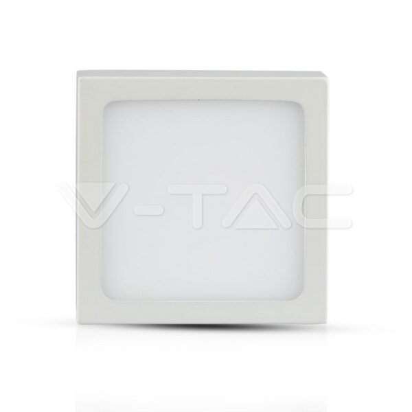 V-TAC VT-4914 12W LED Панел Външен монтаж Premium Квадратен Модул 4500K