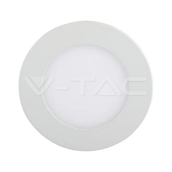 V-TAC VT-6422 22W LED Slim Панел Топло бяла светлина Кръг