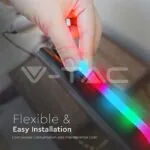 V-TAC VT-6876 24W Neon Flex Magic RGB 5m + Контролер