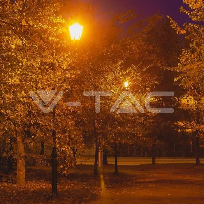 V-TAC VT-7060 Градиснки Лампа 1ХE27 1365мм Черен IP44