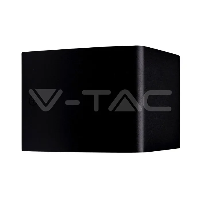 V-TAC VT-7094 6W Аплик Bridgelux Чип Черно Тяло Квадрат 4000K