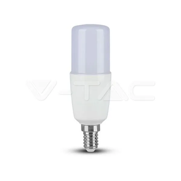 V-TAC VT-7173 LED Крушка 9W T37 Пластик Топло Бяла Светлина