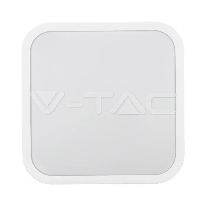V-TAC VT-76301 30W LED Плафон Квадрат Бяла Рамка 3000К IP44