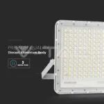 V-TAC VT-7847 30W LED Соларен Прожектор 6400K Сменяема Батерия Бяло Тяло