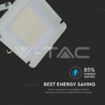 V-TAC VT-788 200W LED Прожектор SAMSUNG Чип SMD Slim Бяло Тяло 6400K 120 lm/W