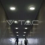 V-TAC VT-7871 6W LED Панел Външен Монтаж Кръг 4000К