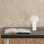 V-TAC VT-7899 LED Настолна Лампа 1800mAh Батерия 150x250 3 в 1 Бяло Тяло