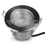 V-TAC VT-8173 5W LED Луна Пожароустойчива Никел Димираща 3000К