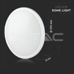 V-TAC VT-938 LED Плафониера SAMSUNG Чип 12W 120 lm/W IP65 Сензор 6400K