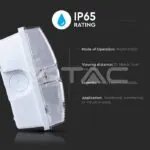 V-TAC VT-838 4W LED Евакуационно Тяло 6000K