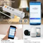 V-TAC VT-8447 WIFI SMART Троен Разклонител + 4USB EU