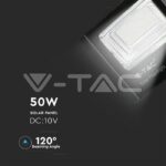 V-TAC VT-8578 50W LED Прожектор с Фотоволтаичен Панел 4000K