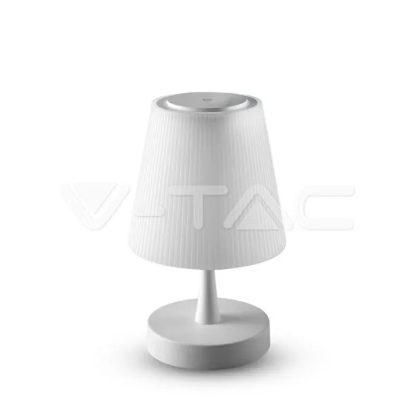 V-TAC VT-8930 5W LED Настолна Лампа Презареждане Хром Димиране