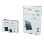 V-TAC VT-94006 12W LED Прожектор с Фотоволтаичен Панел 6000K