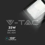 V-TAC VT-8577 40W LED Прожектор с Фотоволтаичен Панел 4000K
