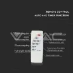 V-TAC VT-8577 40W LED Прожектор с Фотоволтаичен Панел 4000K