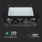 V-TAC VT-965 400W LED Прожектор SAMSUNG Чип SMD Slim Черно Тяло 6400K 120 lm/W