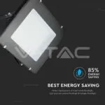 V-TAC VT-965 400W LED Прожектор SAMSUNG Чип SMD Slim Черно Тяло 6400K 120 lm/W