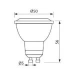 Vivalux VIV004674 LED лампа BREE LED JDR 9W 720lm GU10 3000K