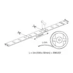 Vivalux VIV004354 LED лента 60/м SMD3528 4000K 5м