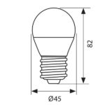 Vivalux VIV004462 LED лампа MAX LED 8W 806lm E27 3000K