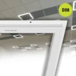 Vivalux VIV004672 Светеща LED рамка SOLO LED 40W 3600lm димируема бялa 4000K