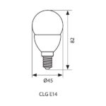 Vivalux VIV003057 LED лампа CERAMIC LED 3.5W 220lm E14 4000K