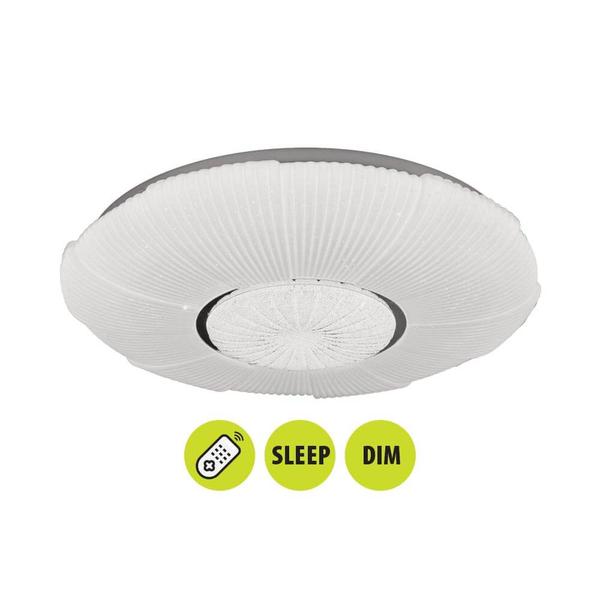 Vivalux VIV004426 Мултифункционална LED плафониера с дистанционно AVIS LED 60W 3000-6400K