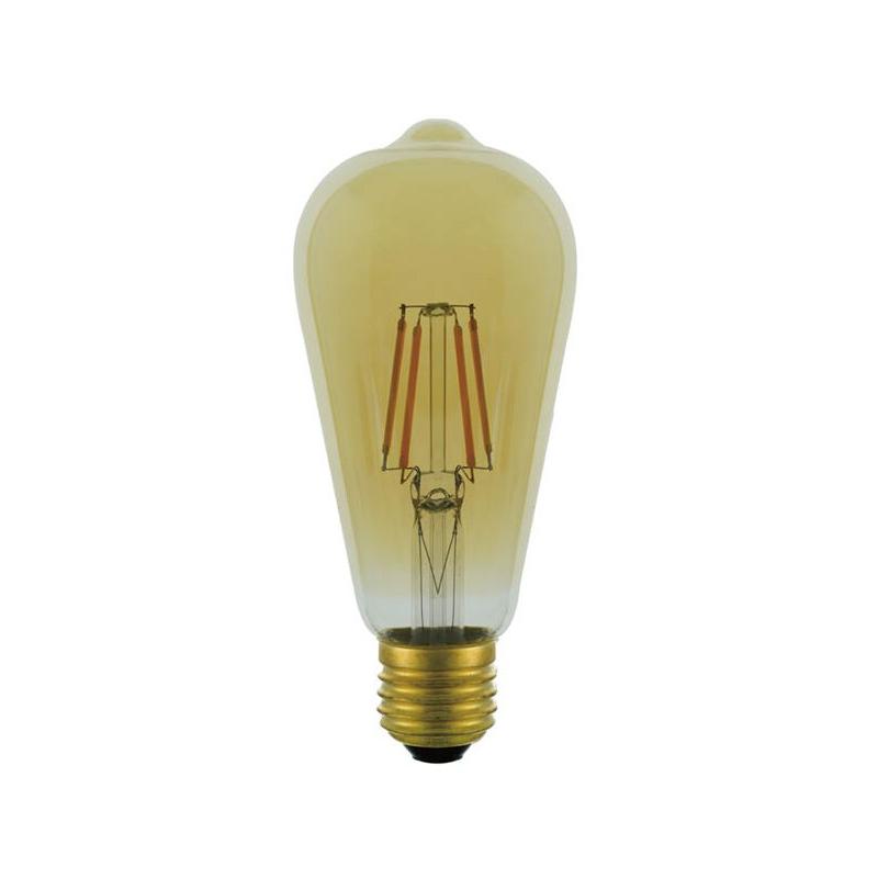 Vito 1519220 LED Винтидж Филамен крушка LEDISONE 2 -RETRO ST64 6W 862Lm E27 2500K (WARM WHITE)