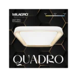 Milagro ML7930 Плафон QUADRO GOLD 38W