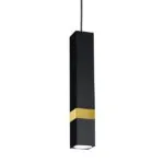 Milagro MLP6279 Висяща лампа VIDAR BLACK/GOLD 1xGU10