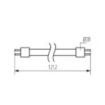 Kanlux 35254 LED Лампа източник на светлина IQ-LED EX T8 IQ-LED EX T8 12W-NW