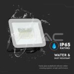 V-TAC VT-10026 50W LED Прожектор SAMSUNG Чип PRO-S Сиво Тяло 6500К